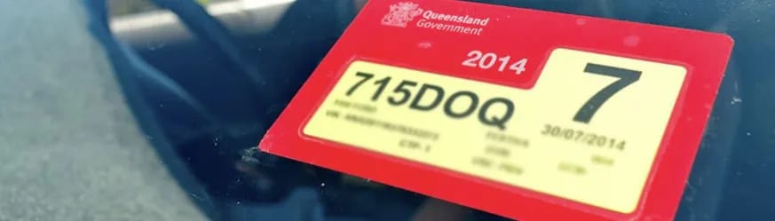 QLD Rego Labels: Now a Thing of the Past banner