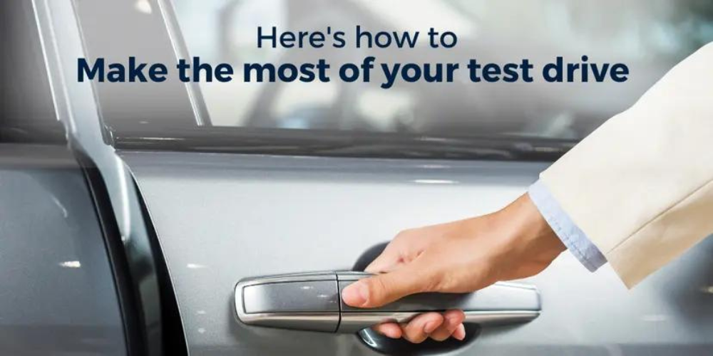 Make the most of your test drive banner
