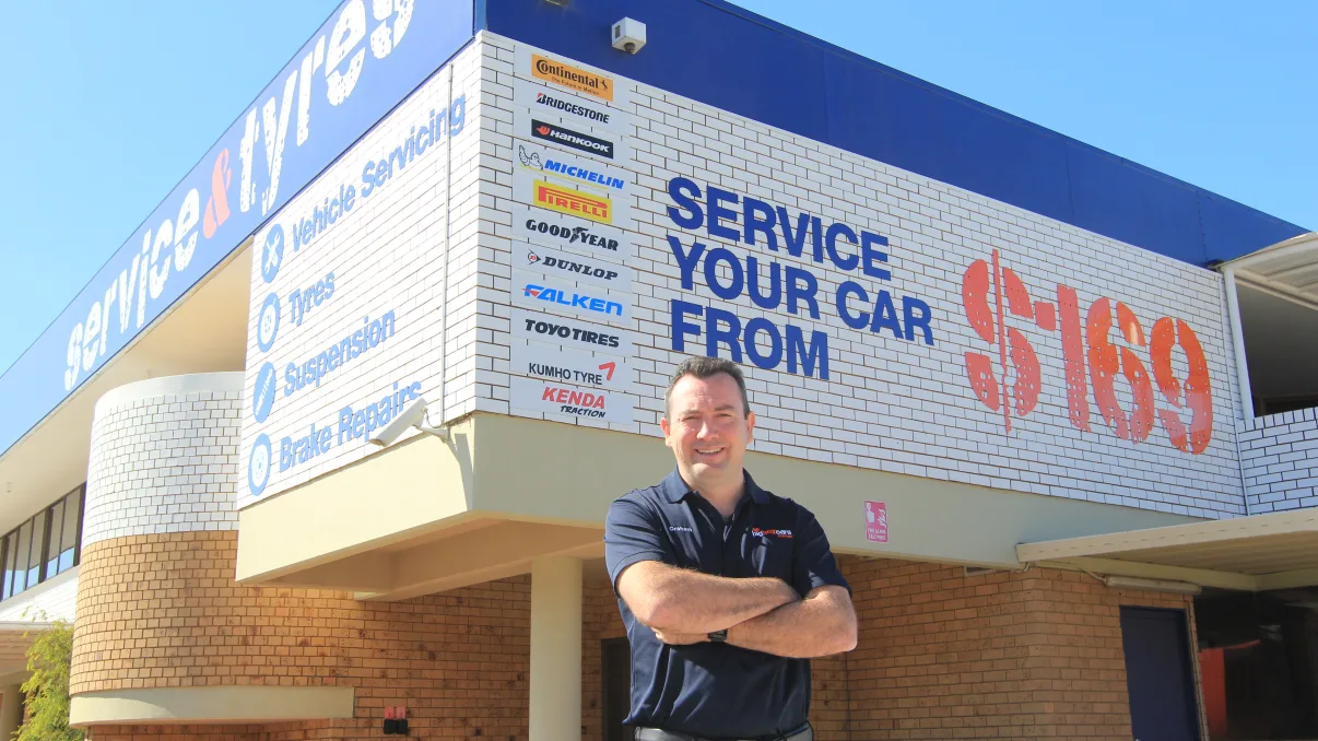 Big Box Cars Service & Tyres Opening banner